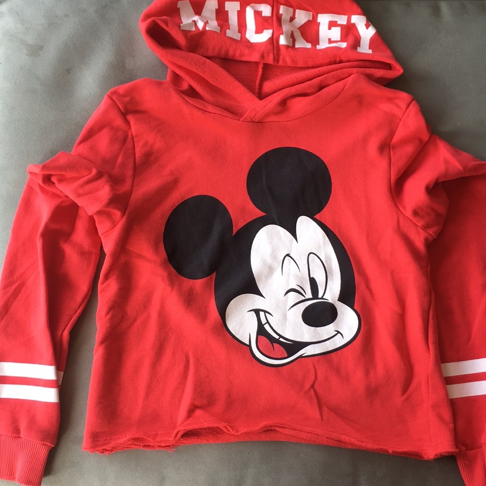 RED MICKEY MOUSE HOODIE ❤️